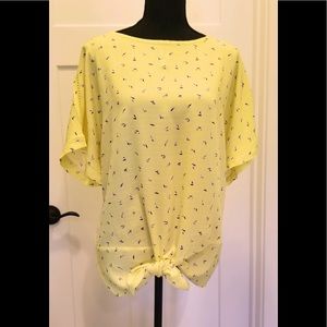 Pretty Yellow Blouse